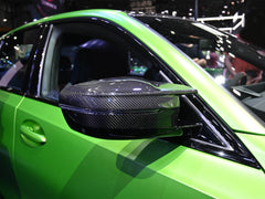 Spiegelkappen Außenspiegelkappen 100% Echtcarbon für BMW 3er G20 G21 5er G30 G31 7er G11 G12