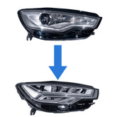 Für Audi A6 C7 12-15 HID Upgrading Scheinwerfer Frontscheinwerfer Direct Plug-in