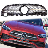 Kühlergrill Grill Diamantgrill für Mercedes Benz C-Klasse W206 S206 AMG Line ab 2021