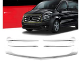 Für Mercedes Sprinter W906 FL Kühlergrill Leisten 2013-2018 5 tlg Grillleisten