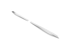 NEU Kühlergrill Leisten für Volkswagen T-ROC ab 2021 2 tlg Edelstahl Chrom