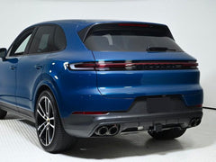 Silber Auspuff Auspuffblenden Endrohre für Porsche Cayenne PO536 9YA 2018+ et328