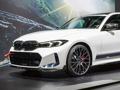 Frontspoiler Spoilerlippe Schwarz Passend für 3er G20 LCI Sport Paket 2023+