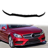 Schwarz Front Stoßstange Frontspoiler Frontlippe für Mercedes Benz CLS W218 2014-2018 di109