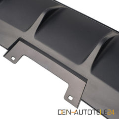 Heckdiffusor + DoppelAuspuff Schwarz Glanz für Mercedes GLE W166 AMG Line 2015-2018