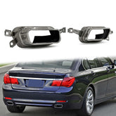 NEU Sport Optik Auspuffblenden Endrohr Auspuff Chrom Passend für 7er F01 F02 08-15 et239