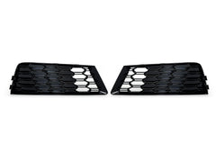 Nebelscheinwerfer Gitter Lüftungsgitter Grill für Audi A4 B9 Seriens. OHNE ACC 15-19