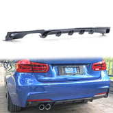 Diffusor Heckdiffusor Carbon Look Passend für 3er F30 F31 2011-2019