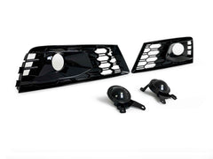 Nebelscheinwerfer Gitter Lüftungsgitter Grill für Audi A4 B9 Seriens. OHNE ACC 15-19