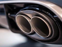 NEU Matt Carbon Fiber Endrohr Auspuffblenden Blende für AUDI RS4 RS5 RS6 RS7 Stoßstange et265
