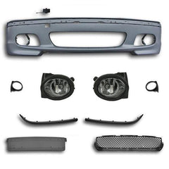 NEU Vorne Stoßstange Frontstoßstange Tagfahrlicht Nebelscheinwerfer Passend für 3er E46 1998-2005 mit ABE