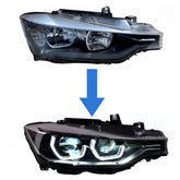 Für BMW 3er F30 13-15 Halogen Upgrading LED Laser Lens Scheinwerfer Frontscheinwerfer Direct Plug-in