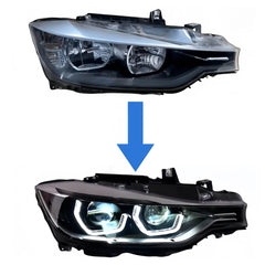 Für BMW 3er F30 13-15 Halogen Upgrading LED Laser Lens Scheinwerfer Frontscheinwerfer Direct Plug-in