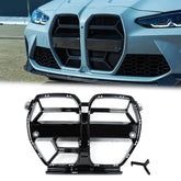 Kühlergrill Frontgrill Front Grill Schwarz Passend für G80 G81 M3 G82 G83 M4 2020+