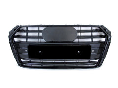 Kühlergrill Grill Frontgrill Schwarz für Audi A4 S4 B9 Limo Avant S-Line 2015-2019 Sales