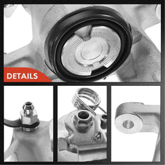 Bremssattel Hinten Links für Opel Astra G H ab Bj.2003 Zafira A F75 Combo Meriva