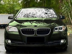 Schwarz LED Kühlergrill Grill Frontgrill für BMW 5er F10 F11 2011-2017