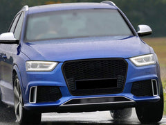 Kühlergrill Wabengrill Grill Schwarz für Audi Q3 8U S Line 2011-2014 vor MOPF fg243