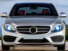 Sport Scheinwerfer Paar für Mercedes Benz C-Klasse W205 S205 Frontscheinwerfer 2014-2018