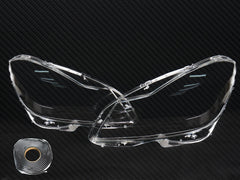 Klare Scheinwerfer-Abdeckungen Glas Paar für Mercede Benz C-Klasse W204 2011-2014