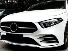 Nebelscheinwerfer Leisten Blenden Abdeckung Chrom für Mercerdes A-Klasse W177 V177 AMG Line 2018-09.2022