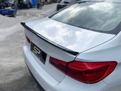 Spoiler Heckspoiler Spoilerlippe Hecklippe Schwarz für BMW 5er G30 M5 F90 525d 520d 520i 2017+