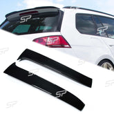 Heckspoiler Seiten Spoiler Flaps Schwarz für VW GOLF 7 GOLF 7.5 Variant Kombi 2013-2020