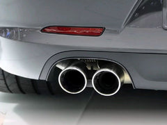 Chrom Auspuff Blenden Auspuffblenden Endrohre für Porsche Carrera 991 2016 2017 2018 et200