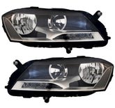 NEU Halogen Scheinwerfer Set LWR Stellmotor für VW Passat B7 2010-2014 36 H7 mit E-Prüfzeichen