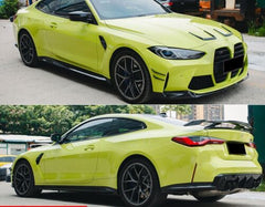 NEU 100% Carbon Fiber Diffusor Heckansatz Passend für G80 M4 G82 M3 ab 2021