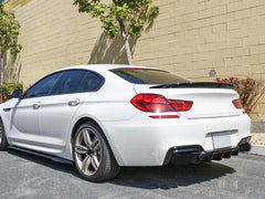 Schwarz Glanz Diffusor Heckdiffusor für BMW 6er F06 F12 F13 M Paket 2011-2018 OHNE ABE