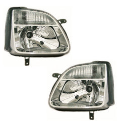 NEU Halogen Scheinwerfer Set für Opel Agila Suzuki Wagon R ab 2003 H4 mit E-Prüfzeichen