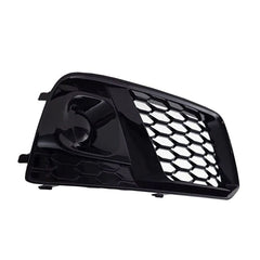 NEU Lüftungsgitter Schwarz Glanz Nebelscheinwerfer Gitter Blende Waben für Audi Q5 FY Serienstoßstange 17-20