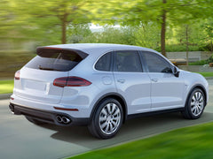 Auspuffblenden Endrohre Chrom für Porsche Cayenne Serien 92A S Hybird 958 V6 2010-2014