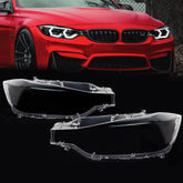 L+R Klar Scheinwerferglas Streuscheiben Für BMW 3er F30 F31 2012-2015 vor LCI