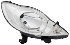 NEU Halogen Scheinwerfer Set Streuscheibe für Peugeot 107 2005-2012 mit E-Prüfzeichen