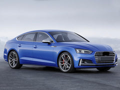 Lüftungsgitter Nebelscheinwerfer Gitter Sport Blenden Schwarz für Audi A5 F5 S-Line 2016-2019 VFL