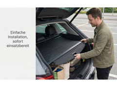 Für Skoda Octavia III Kombi 2013-2019 Schwarz Laderaumabdeckung Abdeckrollo Kofferraum Rollo