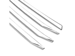 NEU Kühlergrill Leisten für Renault Master III ab 2019 4 tlg Edelstahl Grillleisten