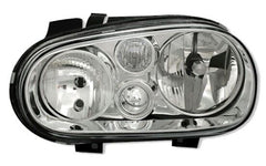 NEU Halogen Scheinwerfer Set LWR für VW Golf 4 1997-2003 ohne NSW H1 H7 mit E-Prüfzeichen