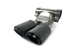 Sport Auspuff Auspuffblenden Endrohre Schwarz für Porsche 981 Cayman Boxster 2012 2013 2014 2015 2016 Benzin et185