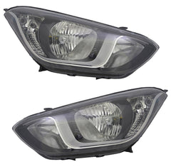 NEU Halogen Scheinwerfer Set für Hyundai i20 PB PBT 2012-2015 H7 mit E-Prüfzeichen