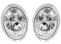 NEU Halogen Scheinwerfer links + rechts für Mini Cooper R50 R53 2001-2004 Mit E-Prüfzeichen