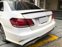 Heckspoiler Spoiler Schwarz Spoilerlippe für Mercedes E-Klasse W212 E250 E500 2009-2016