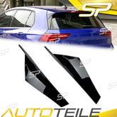 Heckspoiler Seiten Spoiler Heckflügel Schwarz für VW Golf VIII 8 2020+
