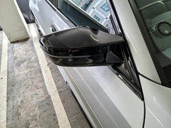 L+ R Schwarz Spiegelkappen Außenspiegel für BMW G42 G20 G21 G22 G23 G26 G30 G31 G11 G14 G15 G16