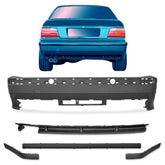 NEU Heck Stoßstange + Diffusor Passend für 3er E36 Cabrio Coupe Limousine Touring 1990-1999