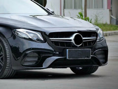 Kühlergrill Grill Silber / Schwarz für Mercedes E-Klasse W213 S213 A238 C238 AMG Line E53 AMG 2016+