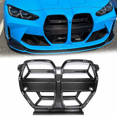 NEU 100% Front Stoßstange Grill Kühlergrill Kohlefaser-Optik Passend für G80 M3 G82 G83 M4 2020+