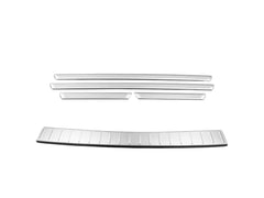 Ladekantenschutz Einstiegleisten für VW T-Cross ab 2018 Eintrittschutz Edelstahl